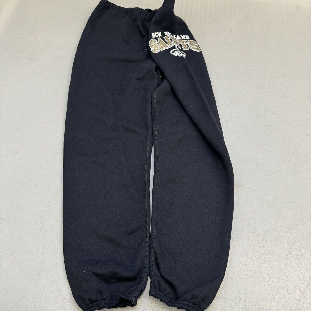 Vintage New Orleans Saints Logo 7 Sweatpants Men’s Sz M Black USA NFL 90s
